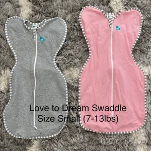 Baby swaddles (2 for less than the price of 1)